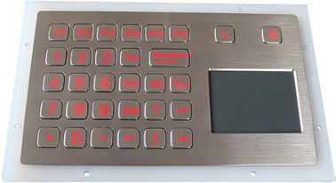 Το βιομηχανικό αριθμητικό πληκτρολόγιο IP67 με την επιτροπή Touchpad Backlight τοποθετεί για υπαίθριο