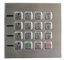 Washable μηχανικό πληκτρολόγιο 16 κλειδιά IP67 μετάλλων με το άριστο αφής συναίσθημα