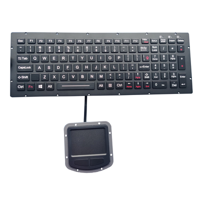 Σφραγισμένο EMC ενσωματωμένο πληκτρολόγιο Touchpad για το τραχιά PC/τα lap-top