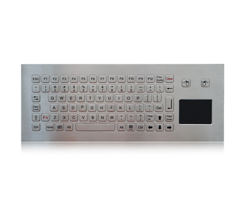 IP65 η δυναμική FCC πληκτρολογίων υπολογιστών 5VDC βιομηχανική Washable με Touchpad