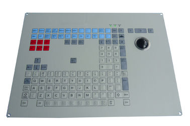 121 το βασικό βιομηχανικό πληκτρολόγιο μεμβρανών με trackball λέιζερ την επιτροπή τοποθετεί το πληκτρολόγιο με τα αριθμητικά κλειδιά