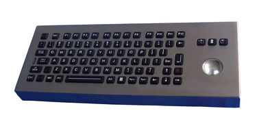 Αδιάβροχο IP65 βιομηχανικό πληκτρολόγιο υπολογιστών γραφείου με Trackball/rollerball πληκτρολόγιο