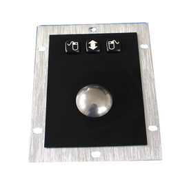 IP68 η μαύρη οπίσθια επιτροπή τιτανίου τοποθετεί οπτικό trackball με 3 κουμπιά του ποντικιού