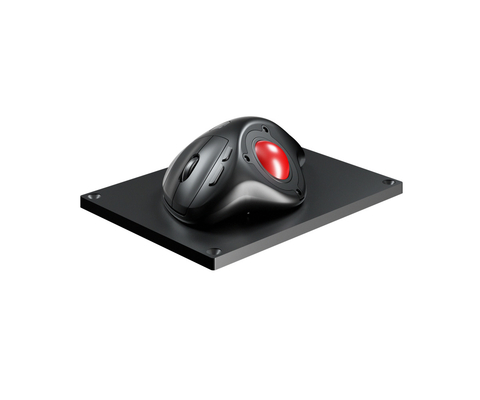 IPX6 στρατιωτικό εργονομικό Trackball βαθμού ποντίκι με 3 κουμπιά 34mm οπτική Trackball ενότητα