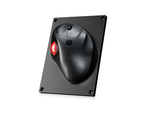 IPX6 στρατιωτικό εργονομικό Trackball βαθμού ποντίκι με 3 κουμπιά 34mm οπτική Trackball ενότητα