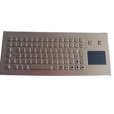 Βιομηχανικό πληκτρολόγιο μετάλλων IP68 USB RS232 PS2 με Touchpad