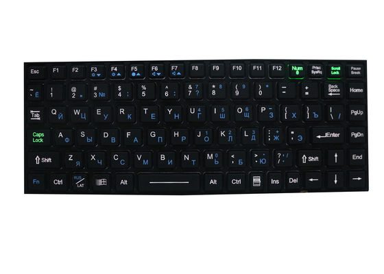 IP67 PS2 η βιομηχανική δυναμική τραχιά επιτροπή πληκτρολογίων σιλικόνης λαστιχένια τοποθετεί