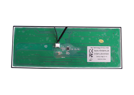 IP67 PS2 η βιομηχανική δυναμική τραχιά επιτροπή πληκτρολογίων σιλικόνης λαστιχένια τοποθετεί