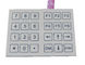 συμπαγές αριθμητικό πληκτρολόγιο μεμβρανών μητρών σημείων σχήματος 24 κλειδιών για το εργαστήριο, νοσοκομείο