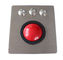στρατιωτικό trackball ρητίνης 3 κουμπιών του ποντικιού IP65 moudle με την επιτροπή μετάλλων