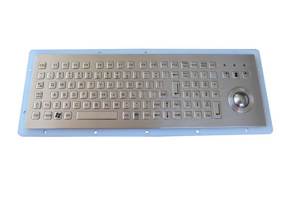 IK09 τοποθετημένο επιτροπή πληκτρολόγιο IP67 SUS304 με οπτικό Trackball